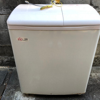 【ジャンク】HITACHI 二層式洗濯機