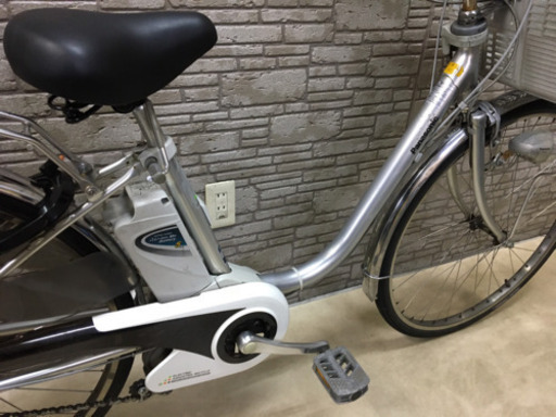 年末SALE  東京23区配達無料 パナソニック  ビビDX  5Ah リチウム  電動自転車 中古バッテリー2個付き