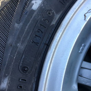 165R13 8PR LT スタッドレスバリ山アルミホイール付きタイヤ