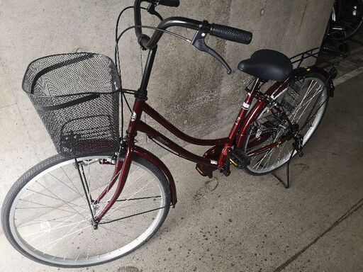 自転車　26インチ　空気入れポンプ付き　取り置き中