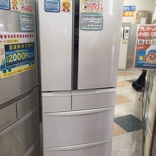 2017年製　Panasonic　パナソニック　451L冷蔵庫　NR-FV45S2-W　エコナビ搭載　大容量！