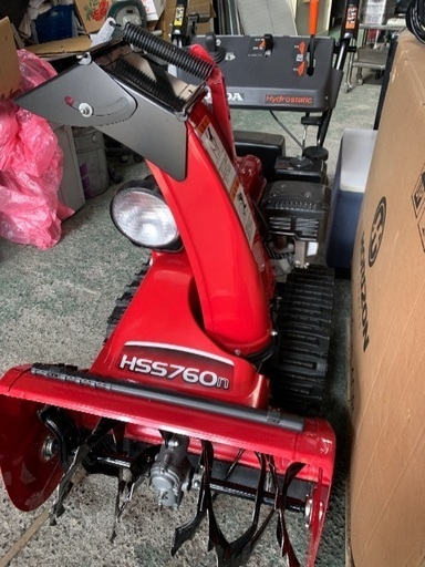 値下げです！ HONDA 除雪機 7馬力 HSS760n  美品！