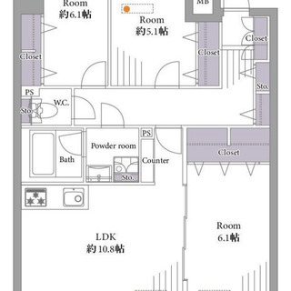 月々9万円台から！台東区フルリフォーム、3LDK！