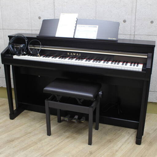 R213)カワイ KAWAI 電子ピアノ Concert Artist CA67R 2016年製 88鍵 別売りヘッドホンSH-7付き※東名川崎IC近く直接引取 or 近隣配送※