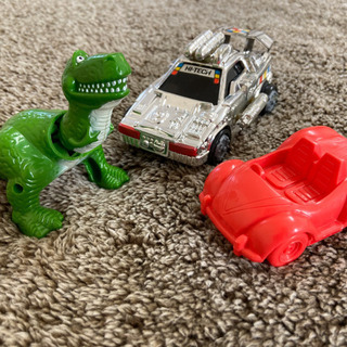 恐竜と車 おもちゃ 無料