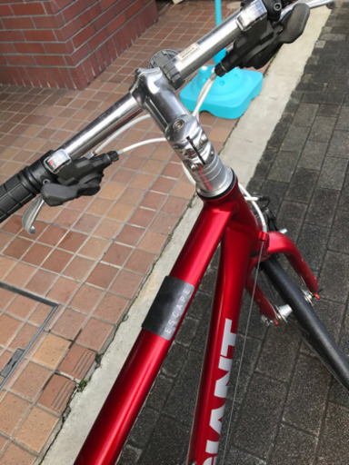 GIANTジャイアントクロスバイク700c アルミフレーム 3×8段変速 レッド