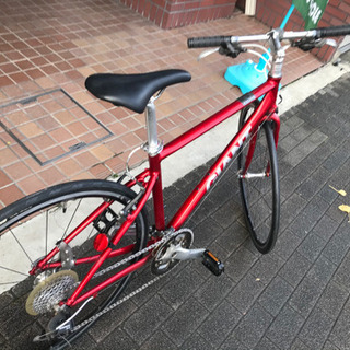 GIANTジャイアントクロスバイク700c アルミフレーム 3×8段変速 レッド