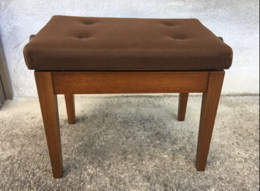 YAMAHA ピアノ椅子　アメリカンウォルナット 中古