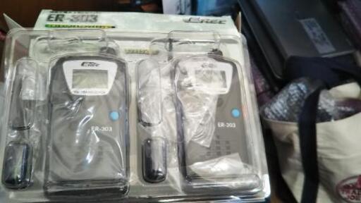 【完売御礼 新品】特定小電力トランシーバー 2台1セット
