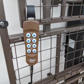 在庫1点！【プラッツ製】電動ヘッドレス付リクライニングベッド　ダブルコイルマットレス付 2モーター シングルベッド★着払可（自社配送時）