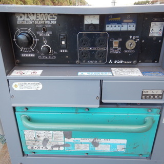 ☆中古品 デンヨー 防音型 ディーゼルエンジン ウェルダー 溶接・発電