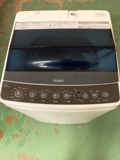 Haier　全自動洗濯機 Haier JW-C45A