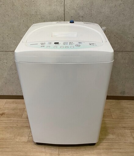 12*109 DAEWOO 6.0kg 全自動洗濯機 ホワイトダイウ DW-S60AM 2018年製