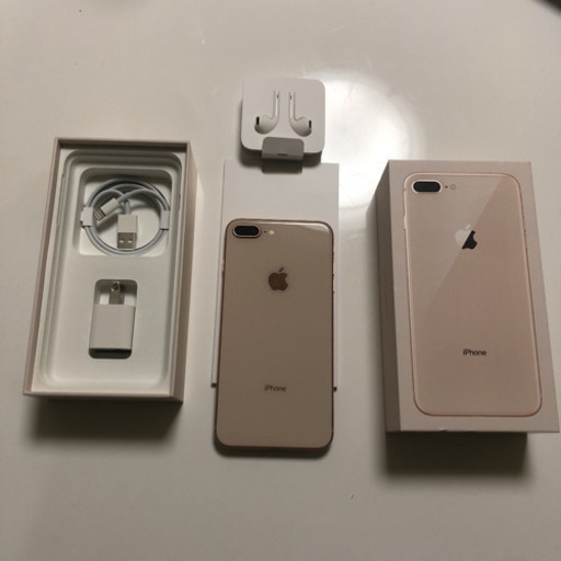 iPhone8plus 256GB ローズゴールド SIMフリー極美品♪