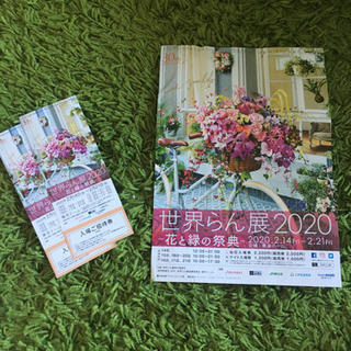 【イベントチケット】世界のらん展2020