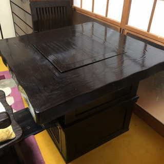 テーブル テーブル椅子二脚セット値引き可能