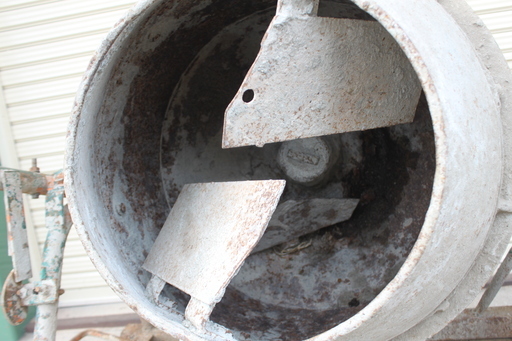 100V電気式 動作OK品 建設機械□コンクリートミキサー□撹拌機□口径