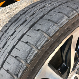 軽自動車　17インチ　タイヤ付き　溝あり