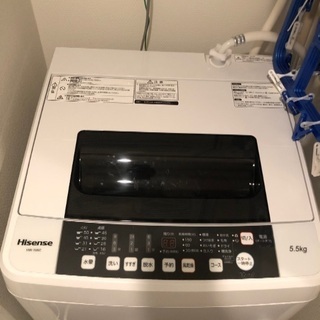 【譲ります】洗濯機(HW-T55C 5.5キロ)