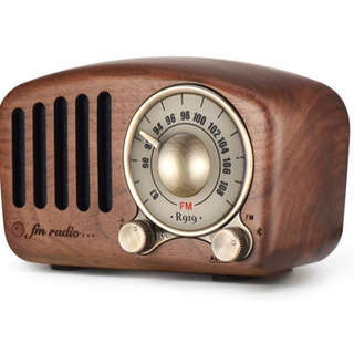 木製ラジオ&テプラ
