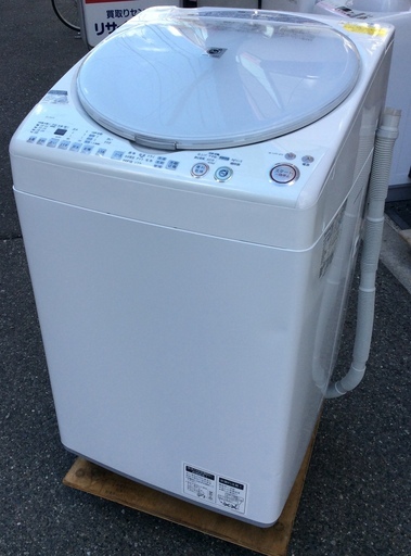 【RKGSE-148】特価！SHARP/7.0kg 洗濯乾燥機/ ES-TX70-A/中古/2011年製/当社より近隣地域無料配達