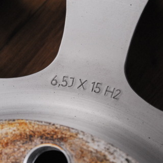 1721 5穴 6.5J×15 42 195/65R15 アルミ ホイール BMW 4本セット