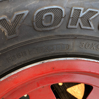 タイヤホイールセット　ヨコハマジオランダー　30×9.50R15 ジムニー等に！