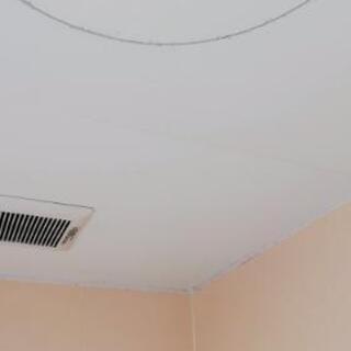 仮設のバスルーム