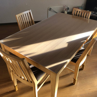商談中】4人掛けダイニングテーブル - テーブル 