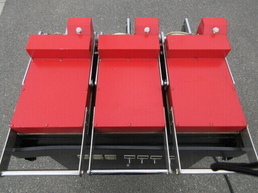 ☆中古品 峰松電機 3相200V 電気ホットプレート 製造番号 3041 モチ