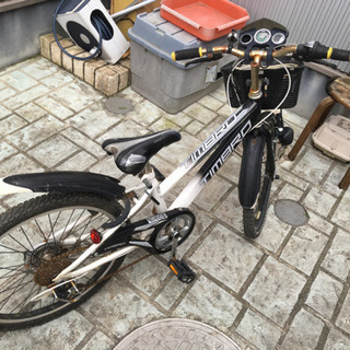 22インチ 子供用自転車　5段変速