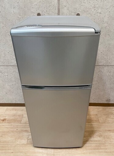 R*946 2ドア冷凍冷蔵庫 AQUA アクア AQR-111D(S) 109L 2015年製
