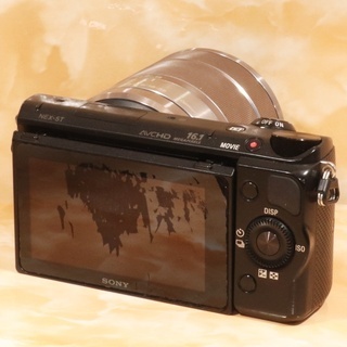 ★自撮り＆スマホ転送★ソニー NEX-5 レンズキット ブラック