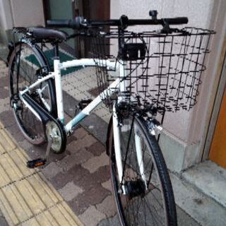 Marukin] Nostaria(ノスタリア)27吋クロスバイク 6speed/LEDオート 