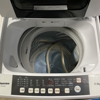 ☆中古 激安！！ Hisense 全自動電気洗濯機 5.5kg HW-E5502 2018年製 