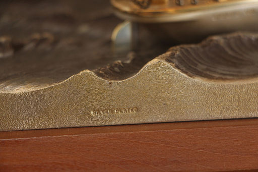 関工芸 銀製 STERLING 960 SEKI 刻印 ヨット 帆船 置物 (R1888GGGnwx)