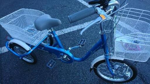 超美品！ミムゴ 大人用3輪自転車 後ろカゴ付き 防犯登録料込み