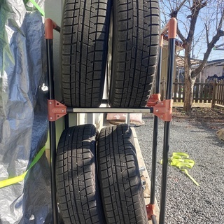 スタッドレスタイヤ 195/65R15 4本アルミホイール付き