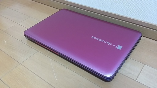 【美品 人気のルビーロゼ】 Windows10 東芝ノートパソコン USBマウスプレゼント中 (15.6型 デュアルコア)