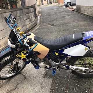 yz250 登録書類あり 自家発電 逆車 新品外装あり オフロー...