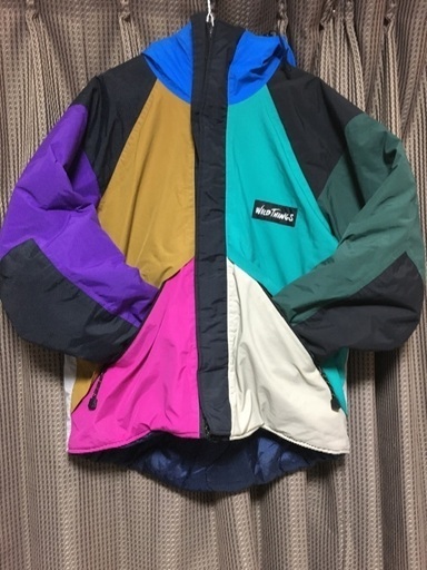 美品WILDTHINGSワイルドシングス JAKET/デナリジャケット BEAMSクレイジーパターン/マルチカラー GORE-TEX仕様プリマロフト 美品WILDTHINGSワイルドシングス JAKET/デナリジャケット BEAMS