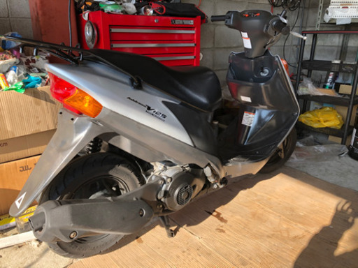 ⭐スズキｱﾄﾞﾚｽV125 CF4EA シルバー 125㏄ 2種原付バイク