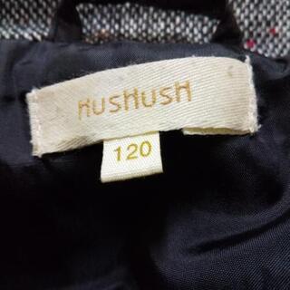 HUSHUSH ツイードジャンバー  120cm