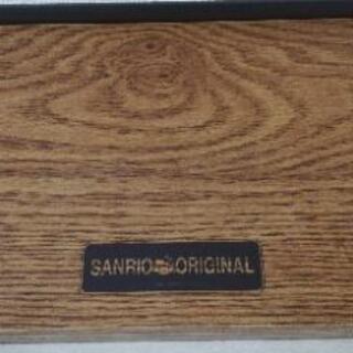 レア非売品　サンリオ木製ケース入り画材セット