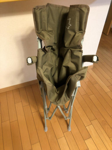 LOGOS アウトドアチェア ベージュ ヘッドレスト付き Logos アウトドアチェア LOGOS アウトドアチェア ベージュ