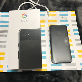 新品 Google Pixel3a 黒 simロック解除済み