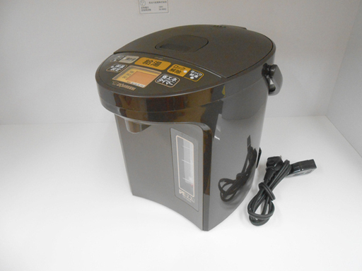 象印 電気ポット 2.2L CV-GA22 電気まほうびん 優湯生 ブラウン ZOJIRUSHI  ☆ PayPay(ペイペイ)決済可能 ☆ 札幌市 清田区 平岡