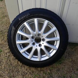 アウディ純正ホイール➕ピレリスタッドレスタイヤ 17インチ 4本セット Audi A4 スタッドレスタイヤ 17インチ 4本