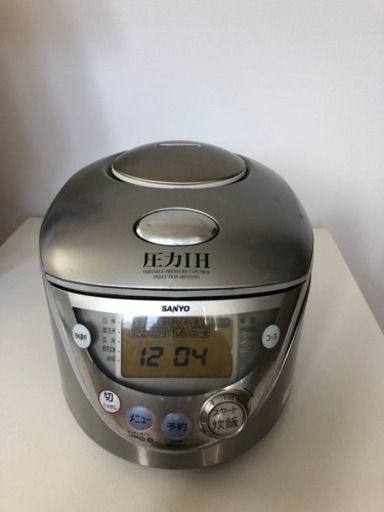 譲渡決まりました　　SANYO  圧力IH ジャー炊飯器