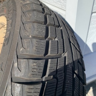 最終型MAZDA MPV スタッドレスタイヤ4本　アルミホイール付き